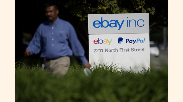 eBay: En mayo, la tienda online pidió a sus usuarios que cambiaran sus contraseñas porque un ataque cibernético comprometió su base de datos. (Foto: Bloomberg)