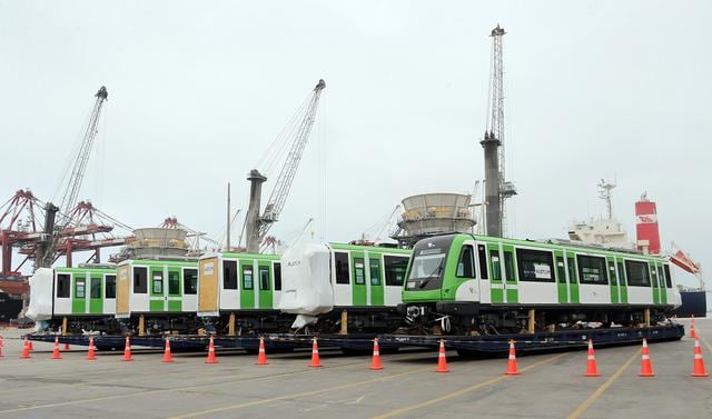 Foto 5 | Con la llegada de este tren, vendrán otros 39 coches de manera progresiva hasta fines del 2018. Hasta el momento, la Línea 1 ha trasladado 350 millones de clientes. Solo en 2016 transportó a 107 y hoy viajan 320 mil al día (Foto: MTC).