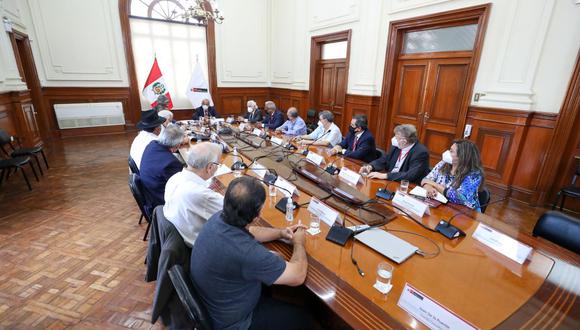 Reunión de coordinación para el Acuerdo Nacional  (Foto: PCM)