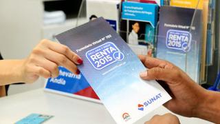 Sunat: Más de 176,000 contribuyentes han presentado su Declaración Anual de Renta 2015