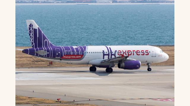8. HK Express. Hong Kong Express Airways Limited es una aerolínea con base en Hong Kong. Efectúa vuelos regulares a cinco ciudades de la República Popular China, así como vuelos internacionales.