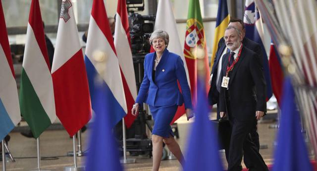 FOTO 3 | 12 de abril: Segundo plazo para el Brexit (postergado). (Foto: AP)