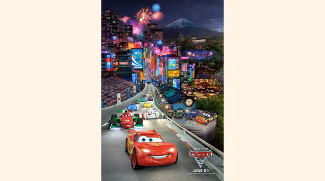 Cars 2 (2011). Disney y Pixar necesitaron US$ 200 millones para crear la secuela de Cars. En taquilla se logró recaudar más de US$ 559 millones.  (Foto: moviepdb)
