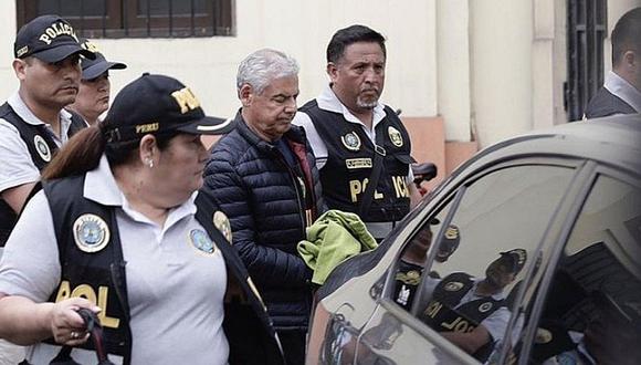 César Villanueva cumple una orden de detención preliminar desde el martes 26 de noviembre. (Foto: GEC)