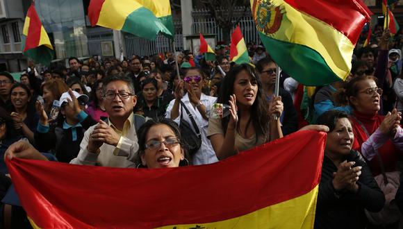 Bolivia atraviesa una crisis política a raíz de sospechas de fraude en las elecciones. (Foto: AP)