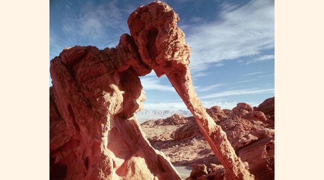 Roca Elefante en Parque Estatal del Valle del Fuego (Nevada, Estados Unidos) a 80 kilómetros de Las Vegas. (Foto: Corbis)