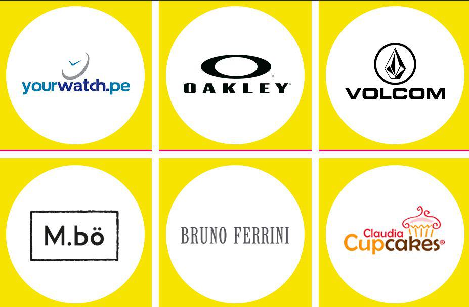Ofertas de Larcomar en el Día del Shopping: Your Watch 80%, Oakley 70%, Volcom 70%, M.bö: 60%, Bruno Ferrini: 60%, Claudia Cupcakes: 50%. (Foto: Larcomar)
