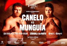 ¿Qué canal transmitió la pelea Canelo vs. Munguía?