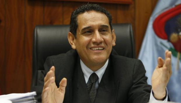 Mesías Guevara, gobernador de Cajamarca, señaló que las puertas de Acción Popular están abiertas para Salvador del Solar. (Foto: GEC)