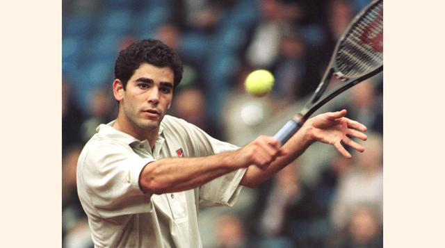 Pete Sampras, con US$ 43 millones es el tercer tenista con mayores ganancias en el mundo. Él ha jugado 18 partidos, 14 de los cuales ha ganado. (Foto: Getty)