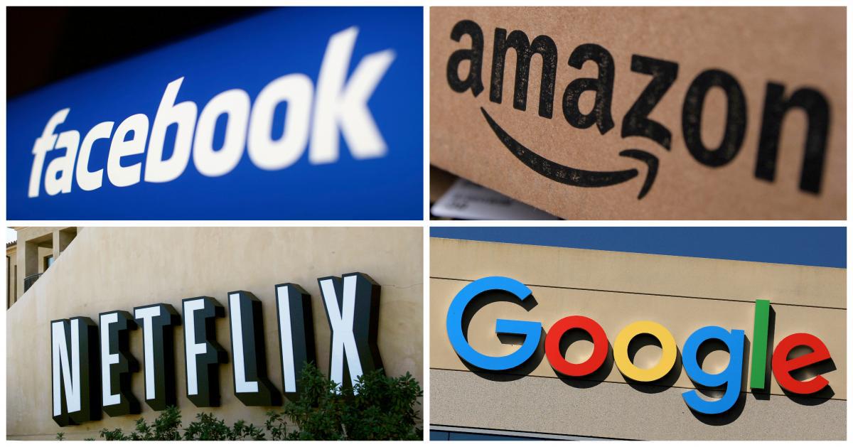 Las FANG son las iniciales de los gigantes tecnológicos Facebook, Amazon, Netflix y Google. (Foto: Reuters)