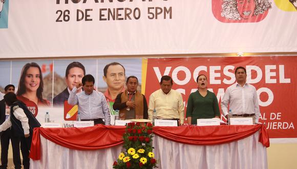Nuevo Perú definirá si participará con Perú Libre en las elecciones 2020. (Foto: GEC)