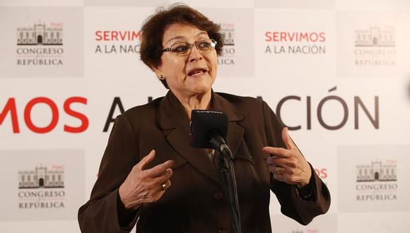 Sobre la investigación que involucra a los miembros de la JNJ, Gladys Echaíz resaltó que hay hechos que merecen ser investigados y no pueden pasar desapercibidos.. (Foto: GEC)