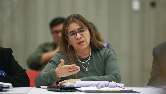 Miriam Ponce Vertiz asumió el cargo de ministra de Educación tras salida de Magnet Márquez.  (Foto: Minedu)