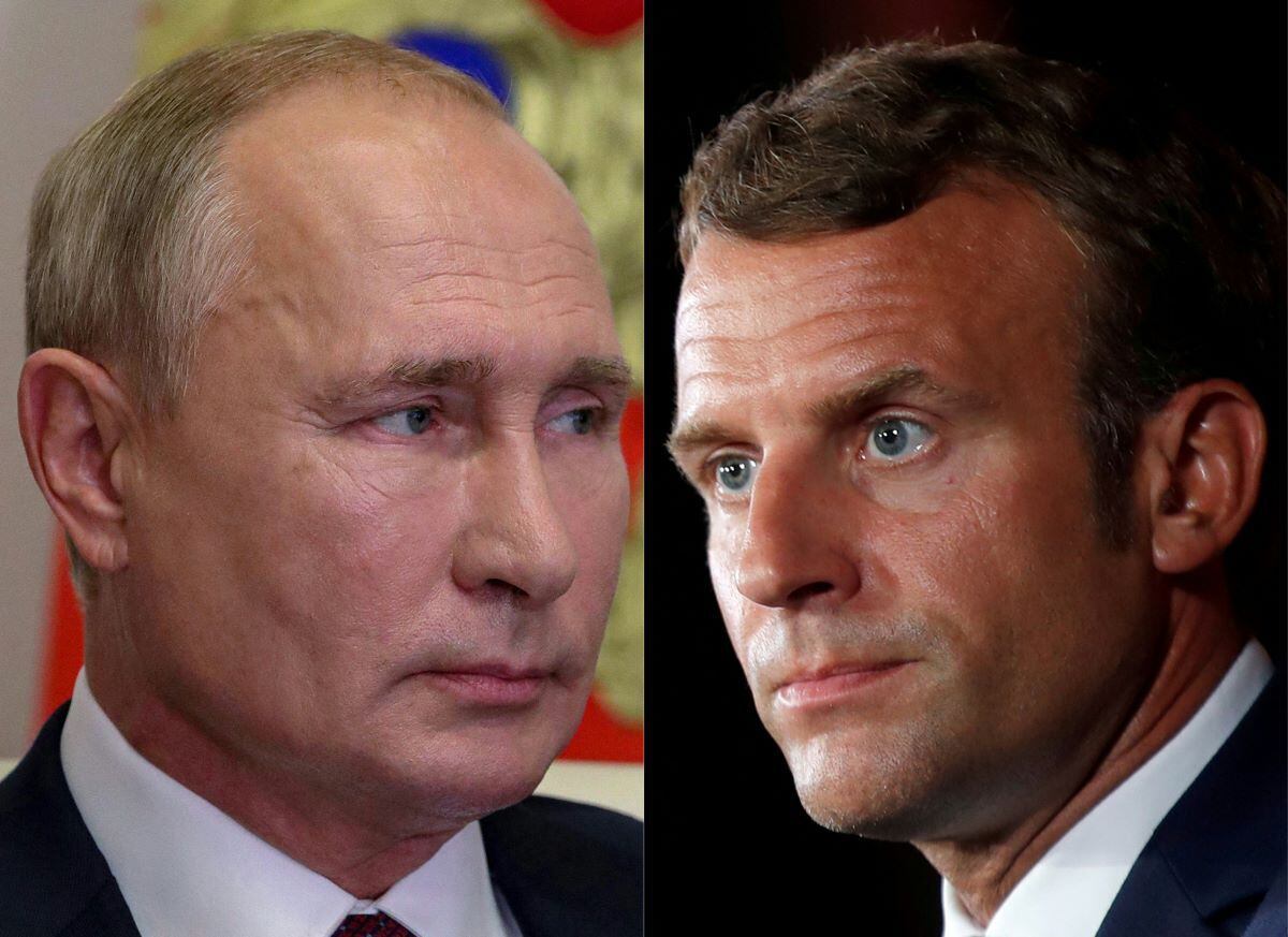 Macron asks Putin to protect Ukraine’s nuclear plants