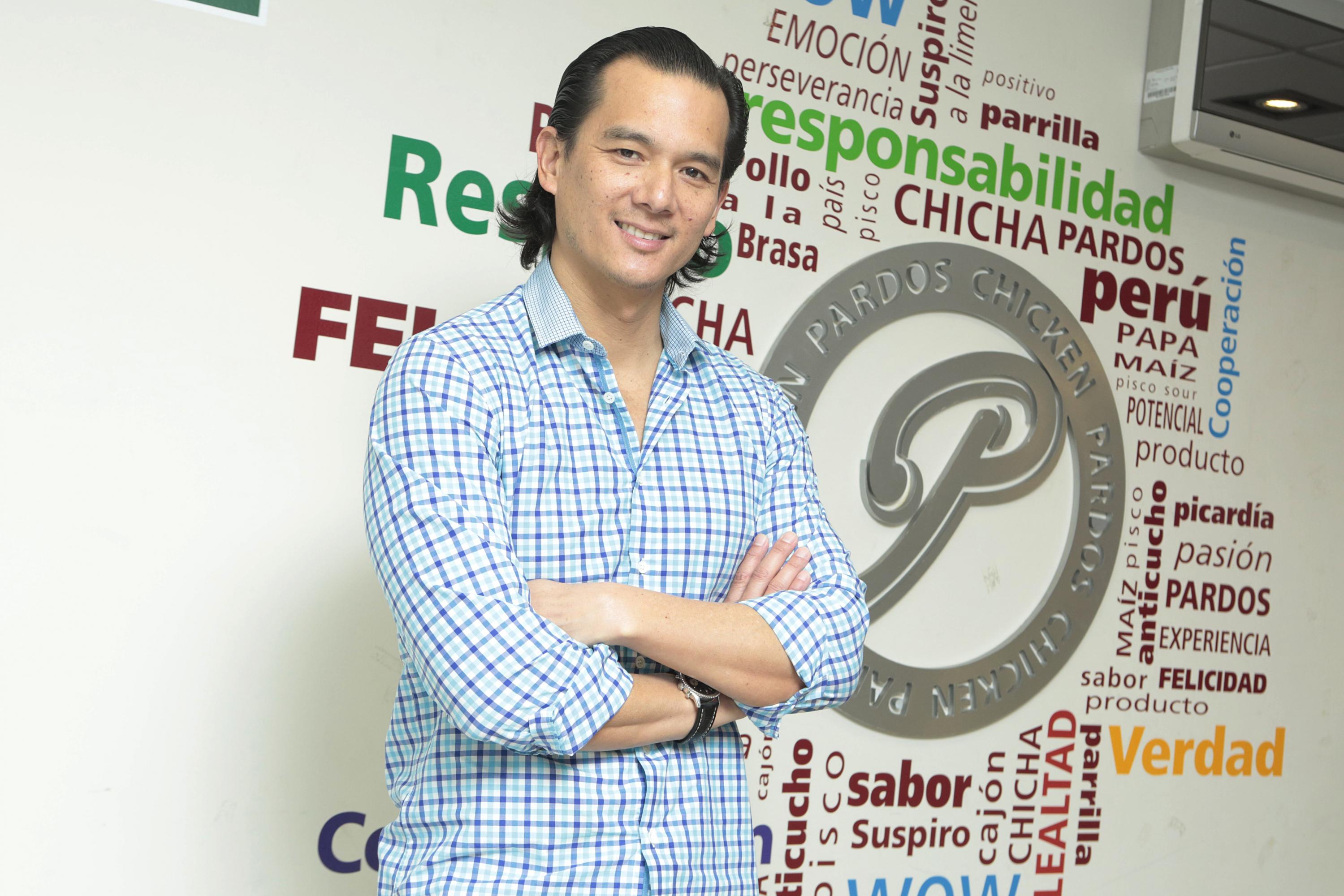 Meta. Arnold Wu espera contar con 35 locales de Pardos Chicken. (Foto: Diana Chávez)