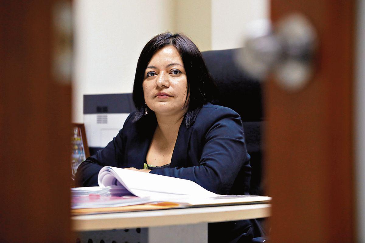 La fiscal Geovana Mori tomará la declaración de Nadine Heredia el próximo 14 de noviembre. (Foto: Piko Tamashiro)