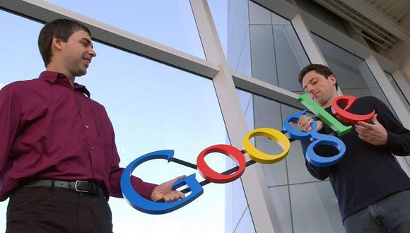 Larry Page y Sergey Brin son los fundadores de Google. | Foto: AP