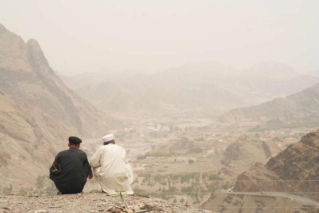 FOTO 10 | Afganistán - Pakistán, la frontera entre estos dos países está poco marcada, pero reconocida oficialmente desde el punto de vista internacional