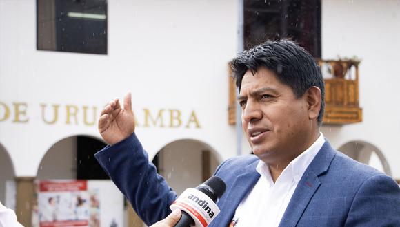 Alcalde de Urubamba espera que convención traiga grandes obras para todo Cusco. Foto: Andina.
