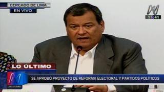 Mitad de la lista de postulantes en elecciones deberán ser mujeres, sostiene el Ejecutivo