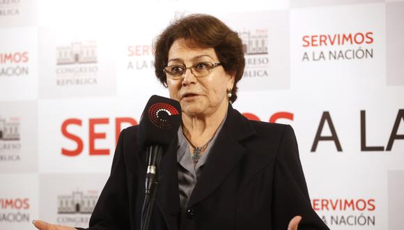 El robo con violencia es un agravio y significa la cárcel, sostiene la congresista Gladys Echaíz. (Foto: Agencia Andina)