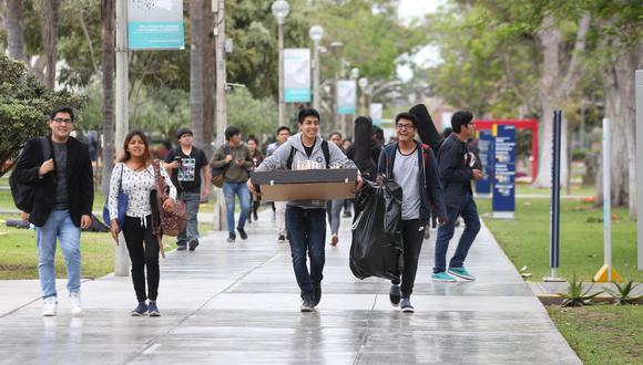 La iniciativa busca que los estudiantes puedan pagar las cuotas luego de la emergencia y sin intereses.. (Foto: GEC)