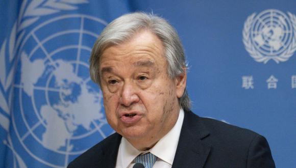 El secretario general de las Naciones Unidas, Antonio Guterres. (Foto: AP)