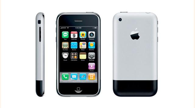 FOTO 9 |Junio del 2007: Apple presenta el iPhone.