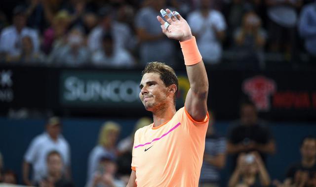 El tenista mallorquín efectuó su vuelta victoriosa en un torneo oficial luego de dos meses y medio de ausencia. (Foto: AFP)