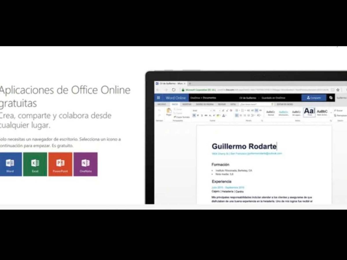 Microsoft Office: Cómo usarlo gratis y otros programas sin costo |  FOTOGALERIAS | GESTIÓN