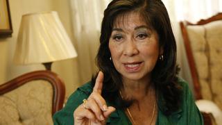 Martha Chávez: El objetivo del fujimorismo es que Keiko sea presidenta