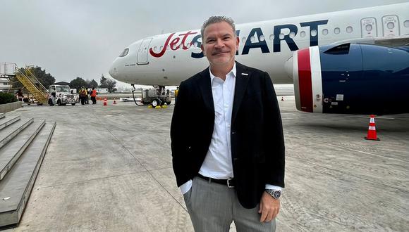 Estuardo Ortiz, CEO regional de JetSmart.