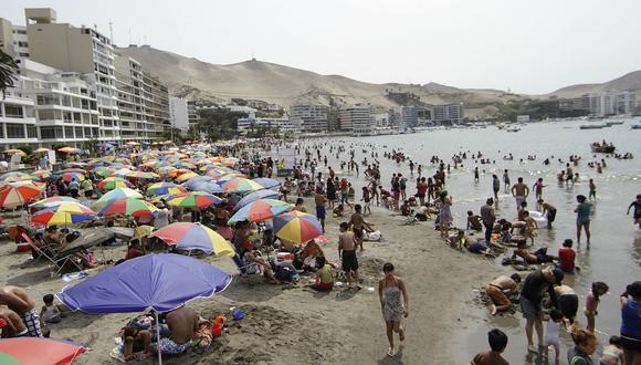 Bañistas no podrán acudir a las playas de Ancón ante cierre. (Foto: GEC)