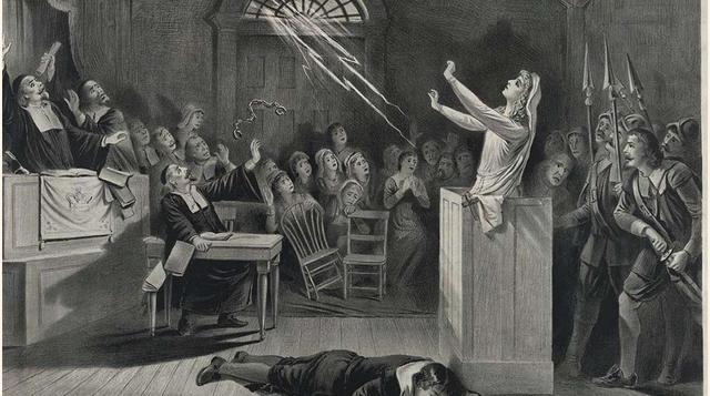 FOTO 13 | Las brujas de Salem, ninguna de las personas acusadas de brujería durante los juicios de brujería (1962) fue quemada en la hoguera, como la historia nos ha hecho creer. Decenas de personas sí fueron torturadas y ahorcadas. El mito de la purifica