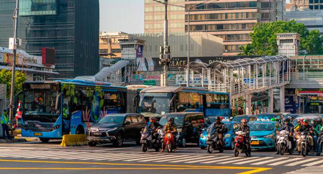 FOTO 10 | 10. Jakarta (Indonesia) Nivel de congestión 53%, sin variación. (Foto: iStock)