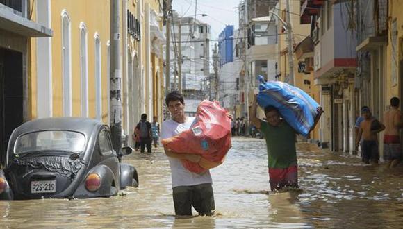 Torrenciales lluvias e inundaciones habrían afectado beneficios netos del sector construcción. (Foto: Andina)