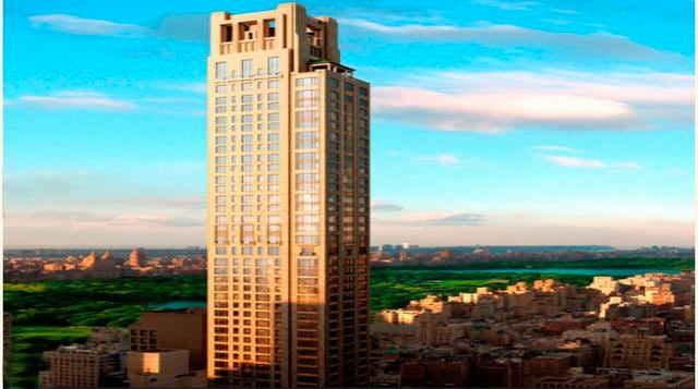 520 de Park Avenue. Es un triplex de 1,150 m2 en el denominado  rascacielos de los multimillonarios. Está valorado en US$ 130 millones  pese a que se terminará de construir en el 2017. (Foto: Expansion)