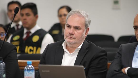 Mauricio Fernandini  insiste ante juez que debe llevar en libertad  proceso en su contra.  Foto: Poder Judicial