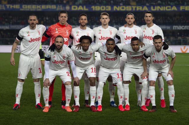 Juventus de Turín con 23 Jugadores en el plantel cuesta 823.92 Millones de dólares (Foto: AFP)