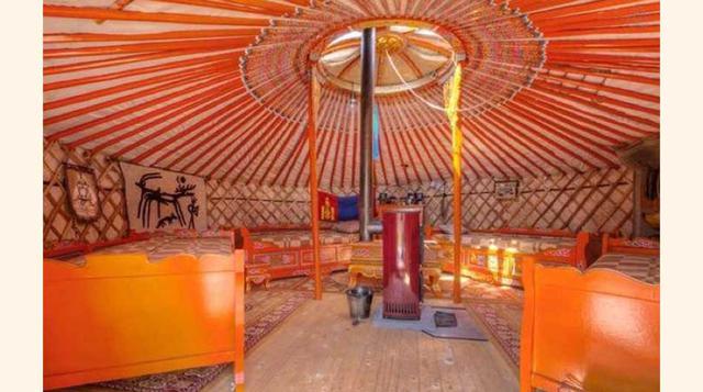 Este alojamiento en forma de yurta es todo lo que necesito para mis próximas vacaciones. Lower Saxony, Alemania. (Foto: Airbnb)