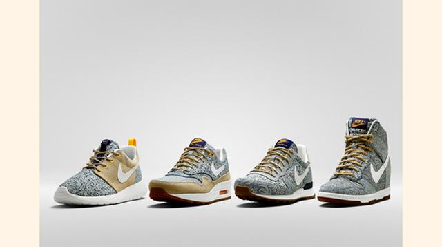 Icónicas. Nike reinventa algunos de sus modelos más conocidos, como Air Max 90 y los de baloncesto. (Foto: Expansión)