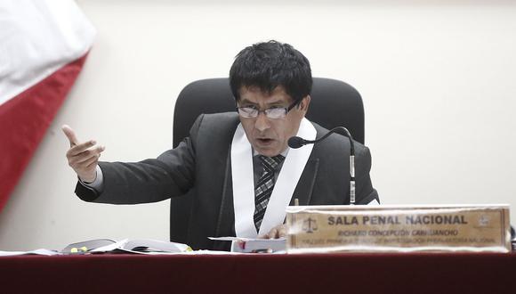 El juez Richard Concepción Carhuancho fue quien dictó una orden de prisión preventiva contra Ollanta Humala y Nadine Heredia el 2017. (Foto: USI)