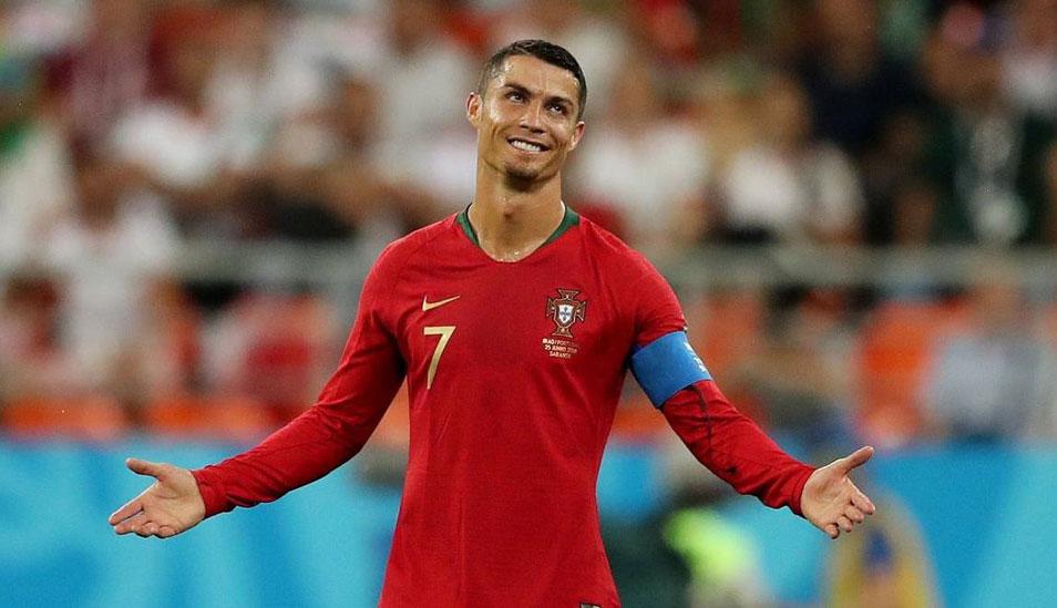 FOTO 5 | Cristiano Ronaldo. Inició el Mundial con una performance espectacular que le permitió anotar un hat-trick ante España. Suma cuatro goles y comparte el segundo puesto con Lukaku. (Foto: AFP)