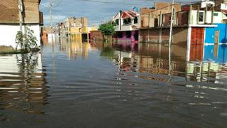 Calles y avenidas de Chiclayo inundadas tras soportar lluvia torrencial 