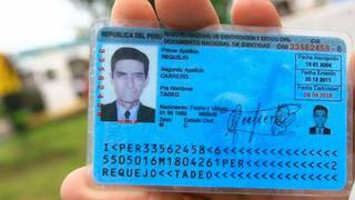 Toque de queda: ciudadanos sin DNI podrán presentar Certificado de Inscripción, según Reniec