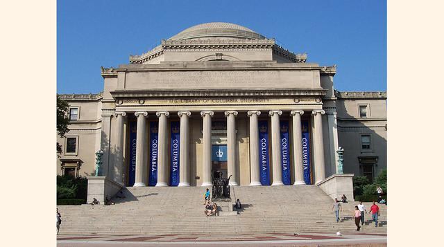 <b>Columbia  Business School (EE.UU.).</b> El salario anual promedio de sus egresados tras el MBA llega a US$ 170,849. Y, según el FT, el 91% de los alumnos encuentra trabajo en tres meses. (Foto: Wikipedia)
