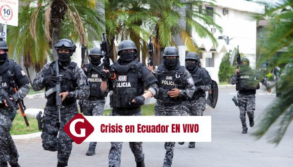 El presidente Daniel Noboa enfrenta dura crisis interna. (Foto: AFP/ Composición: Carla Vilca)