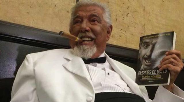 Rubén Aguirre: El recordado y carismático “Profesor Jirafales”  falleció a pocos días de cumplir los 82 años, el 17 de junio. (Foto: Difusión)