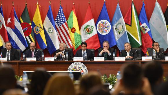 Asamblea General de la OEA se realiza en Lima y se prolonga hasta hoy.